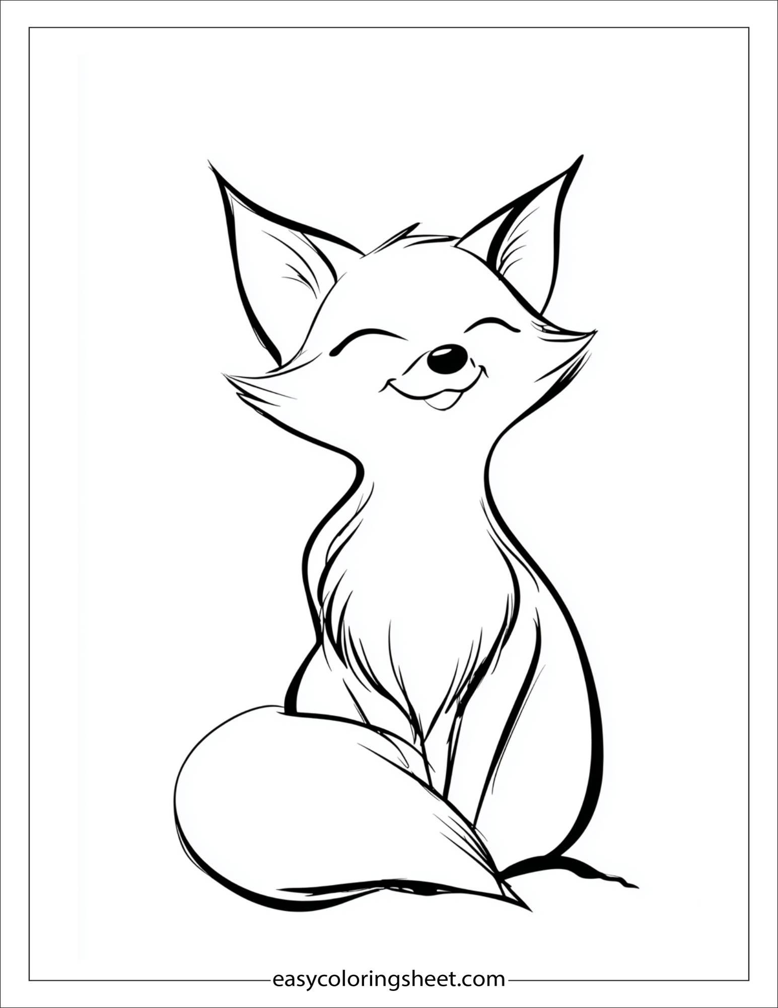 the clever fox laughing softly