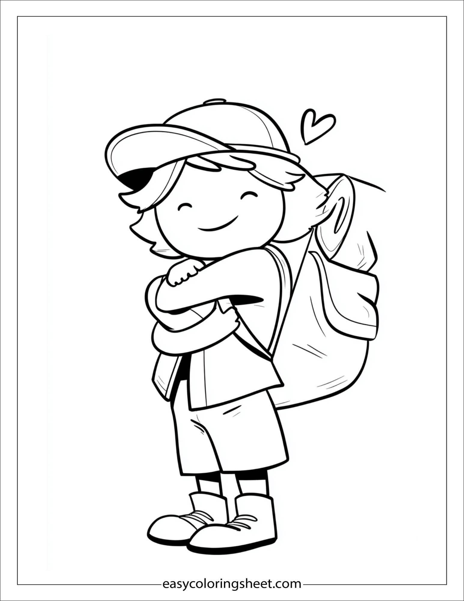 the explorer hugging map