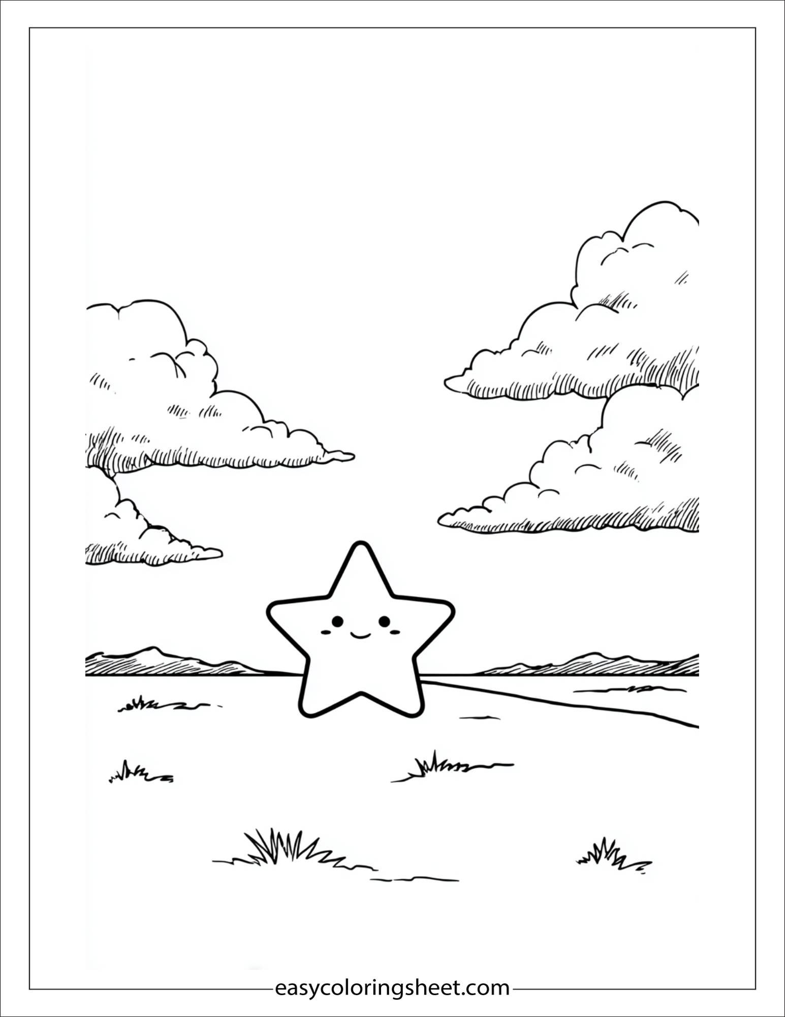 the star dancing in sky