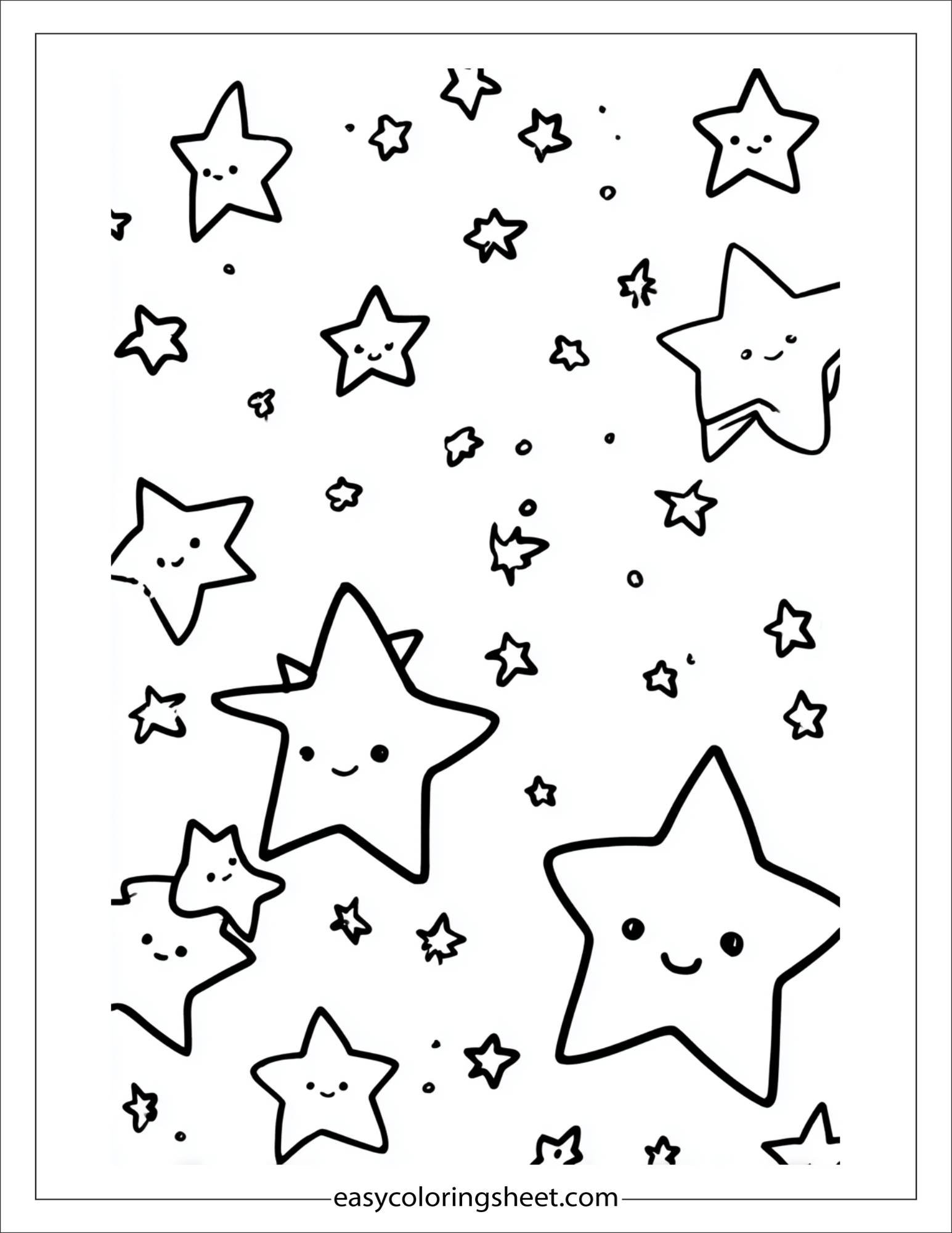 the star falling slowly