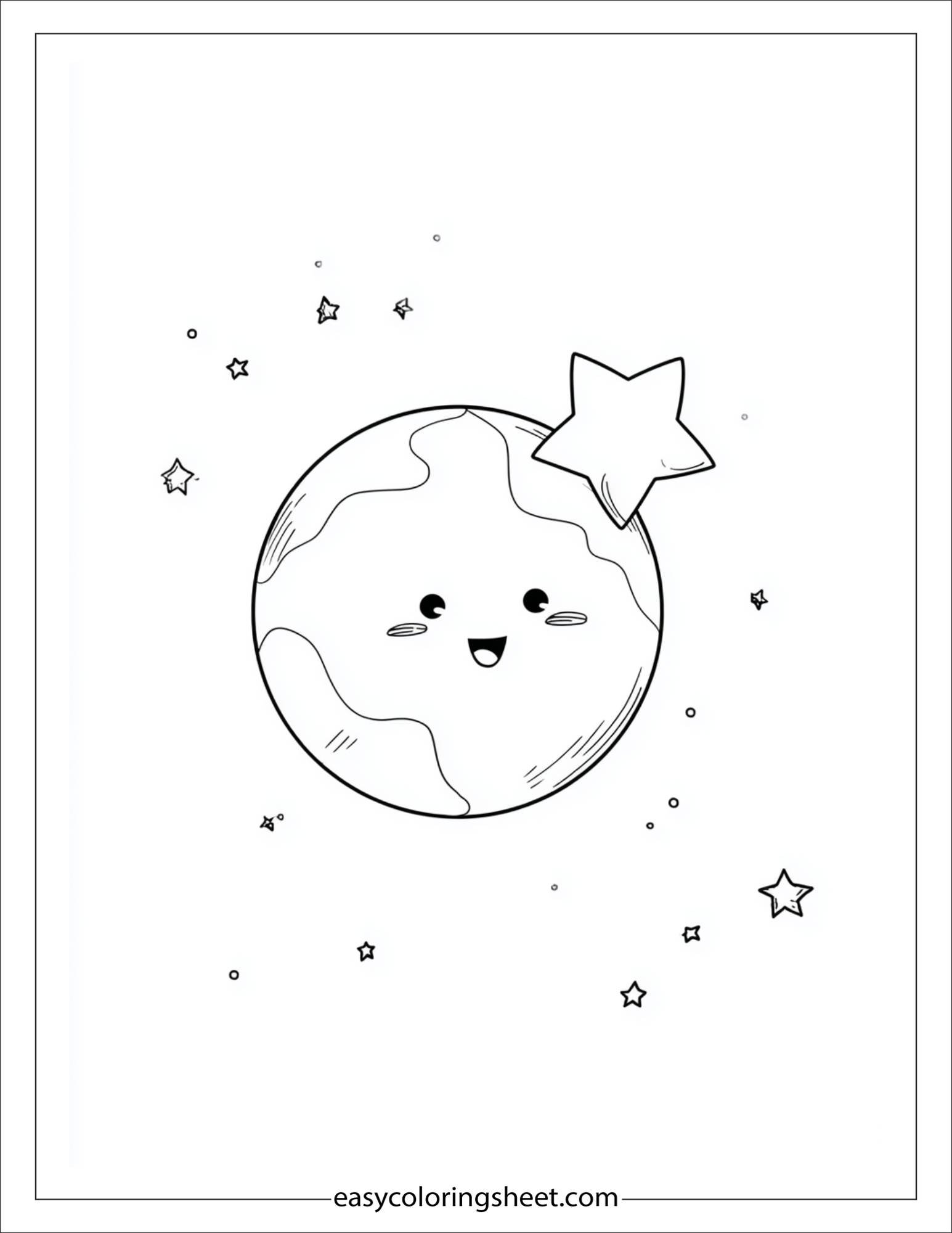 the star watching over earth