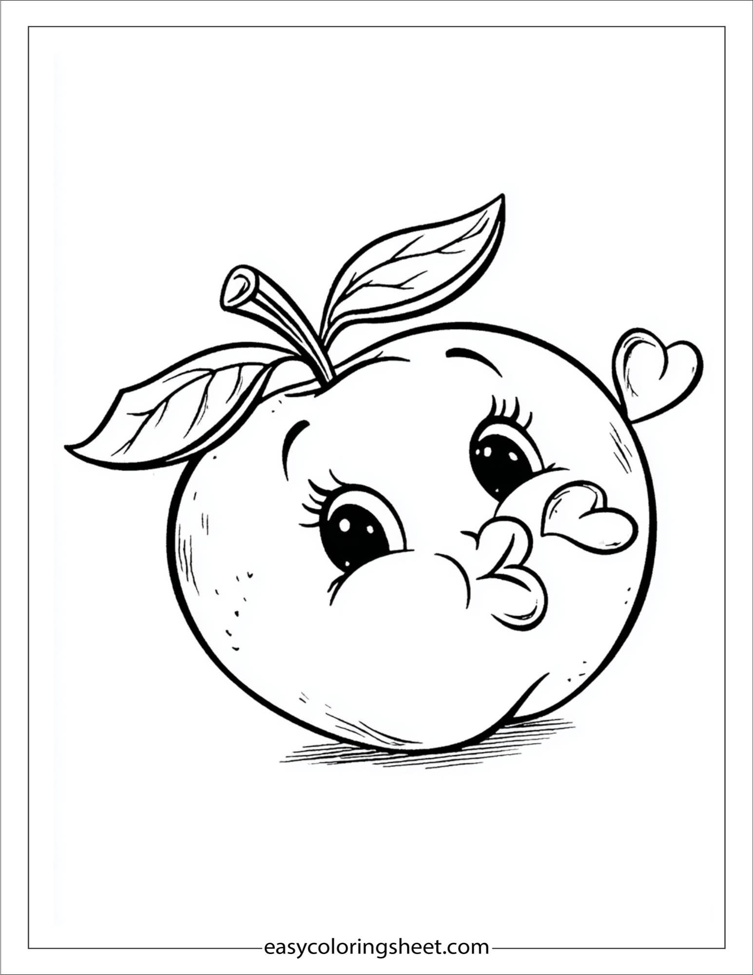 Apple Blowing Kisses