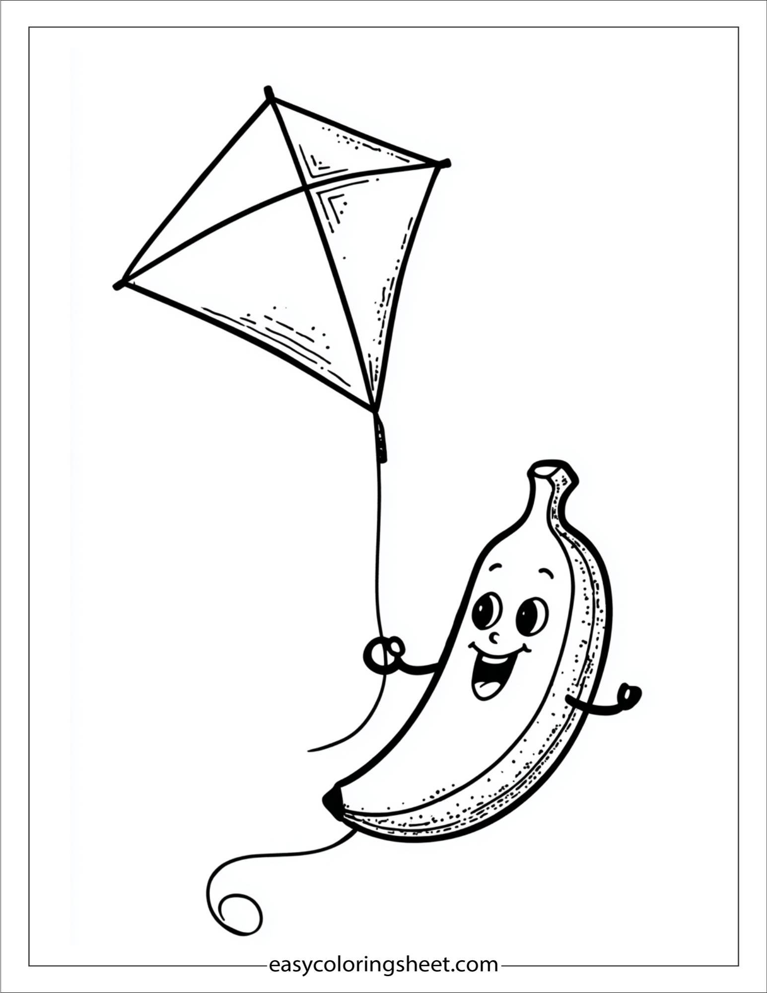 Banana Flying Kite