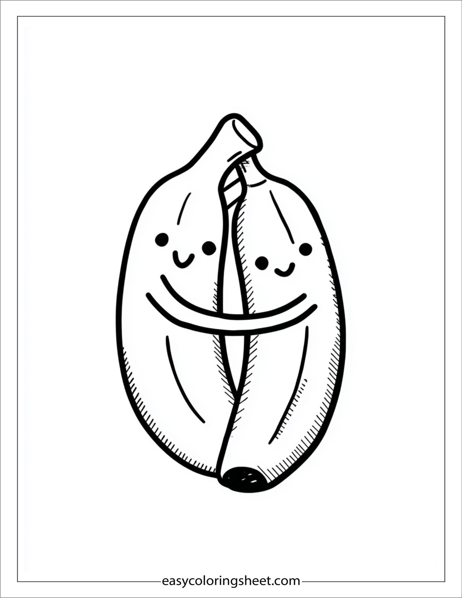 Banana Hugging Banana