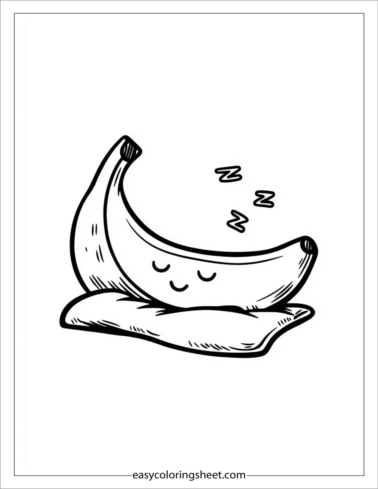 Banana Sleeping