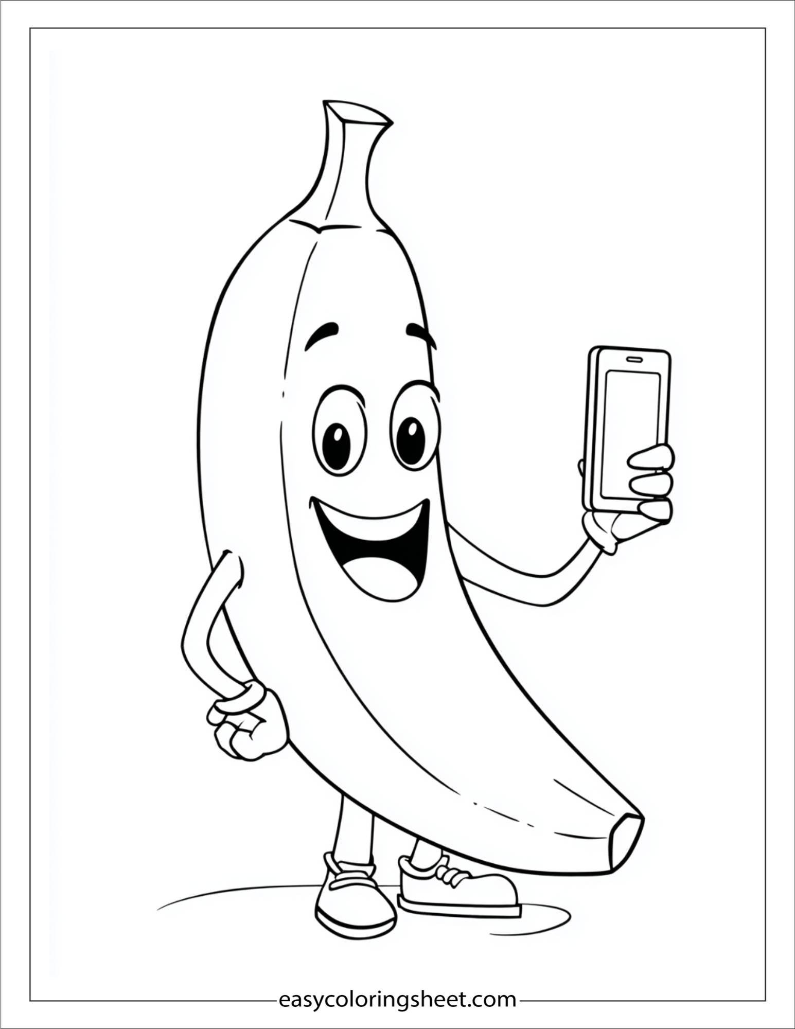Banana Taking Selfie