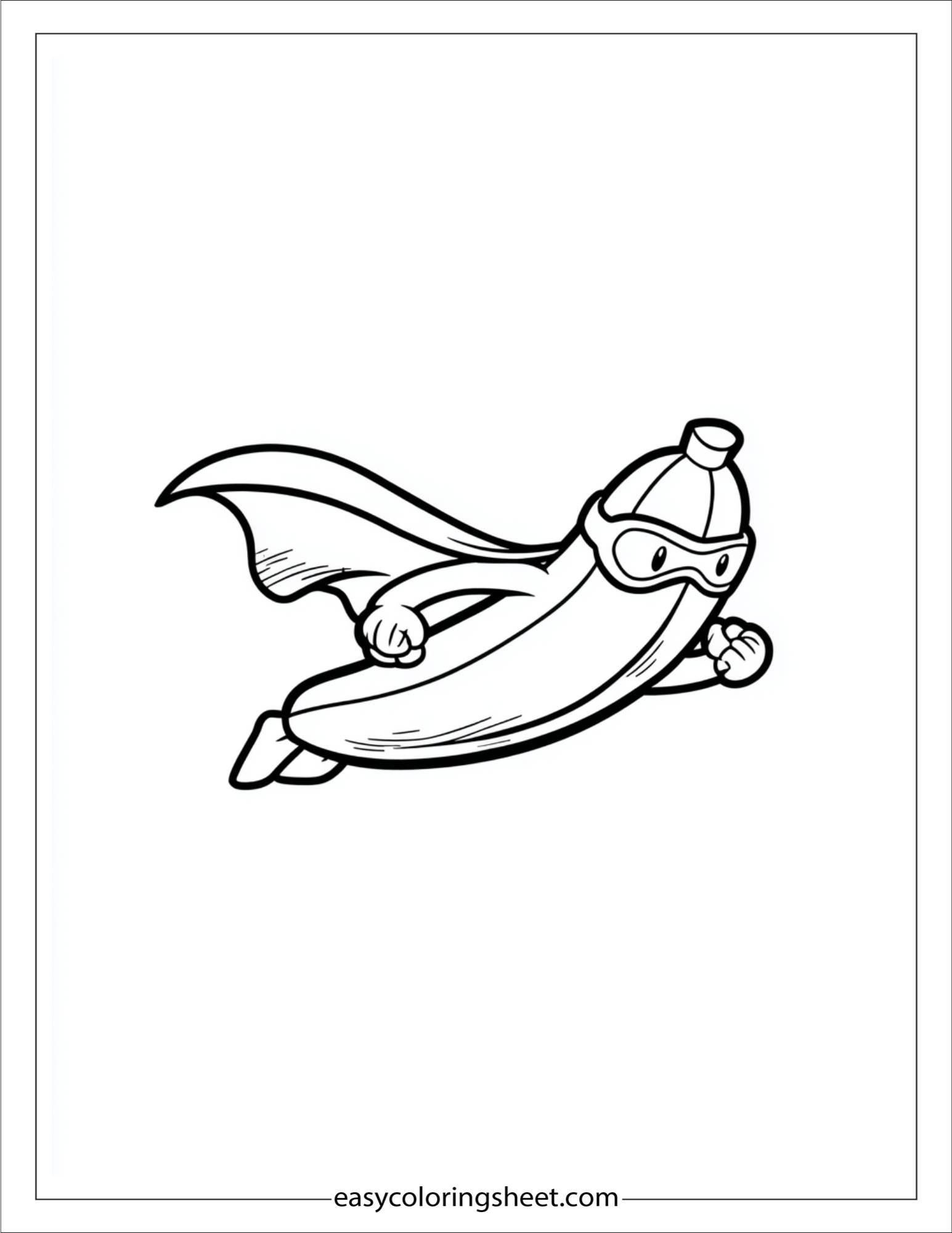 Banana superhero
