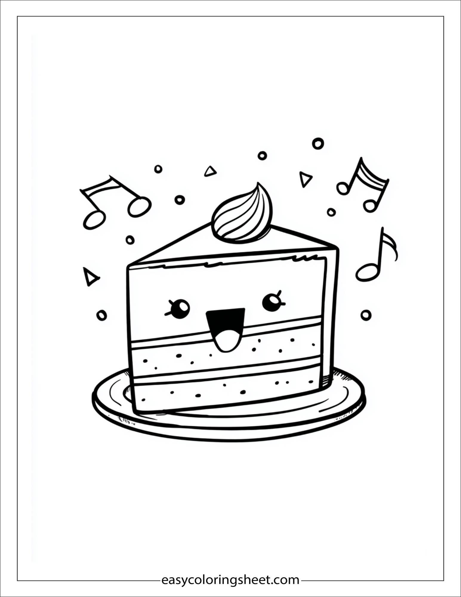 Cake singing