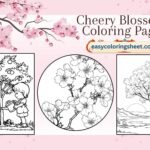 Cherry Blossom Coloring Page
