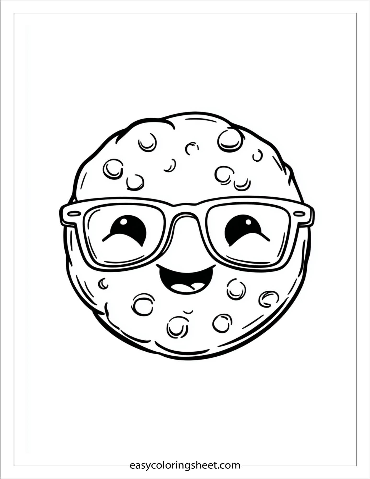 Cookie with Glasses