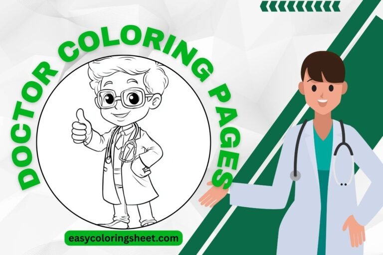 Doctor coloring pages