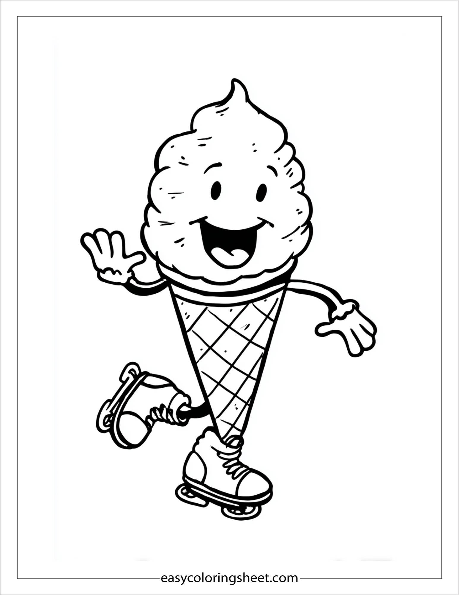 Ice Cream Skating