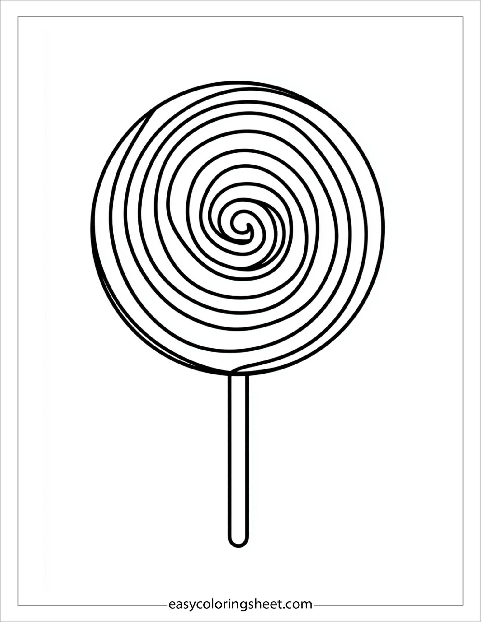 Lollipop swirl