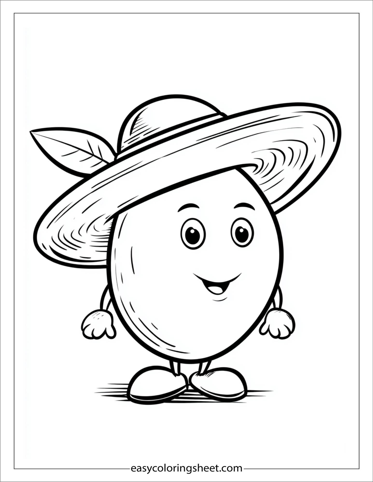 Mango with a Hat