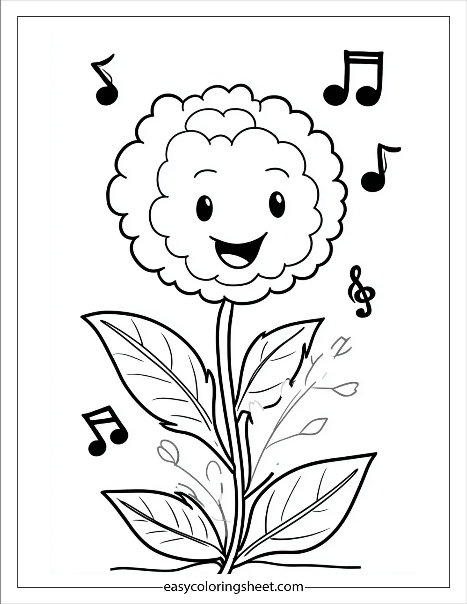 Peony singing a song