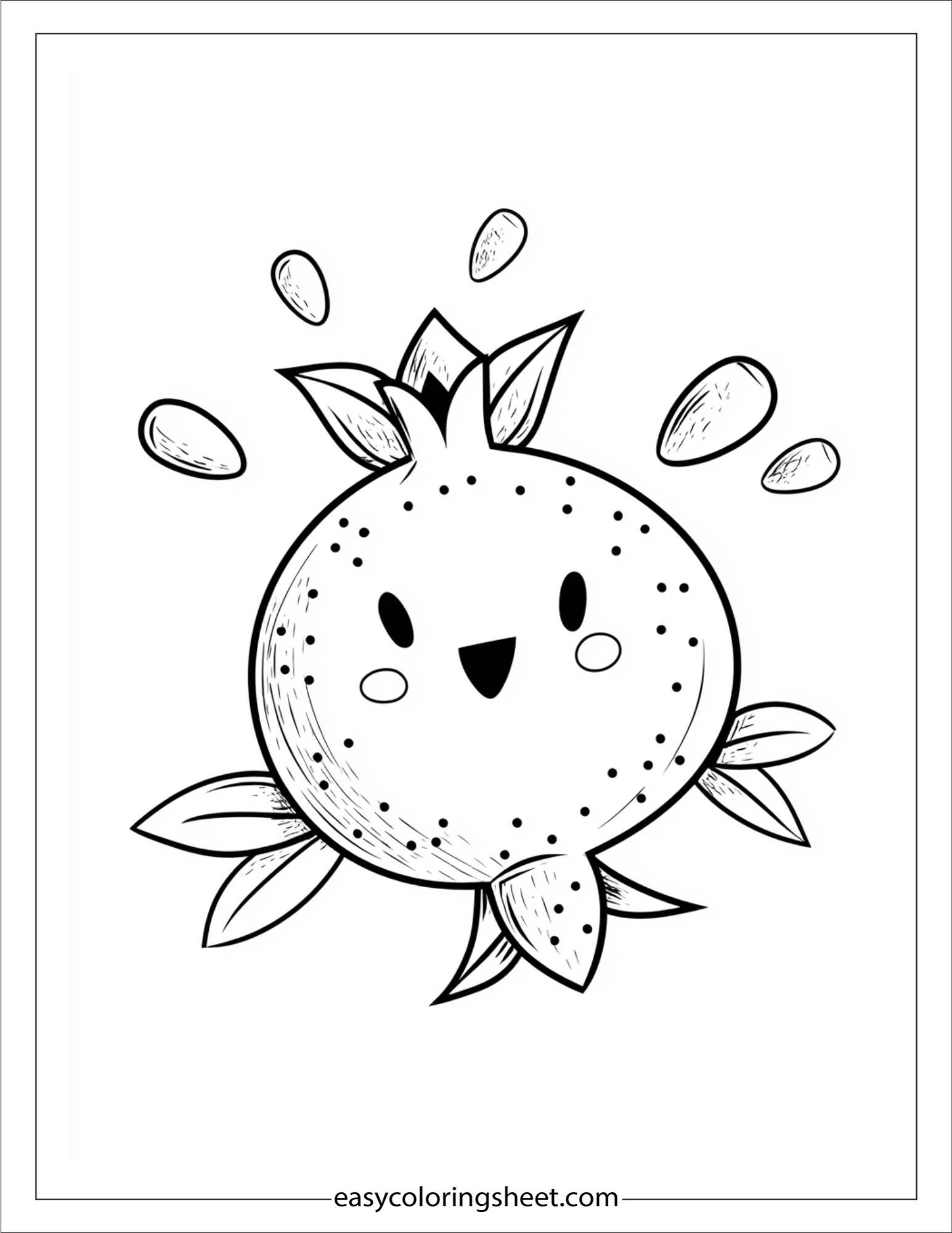 Pomegranate Surprised