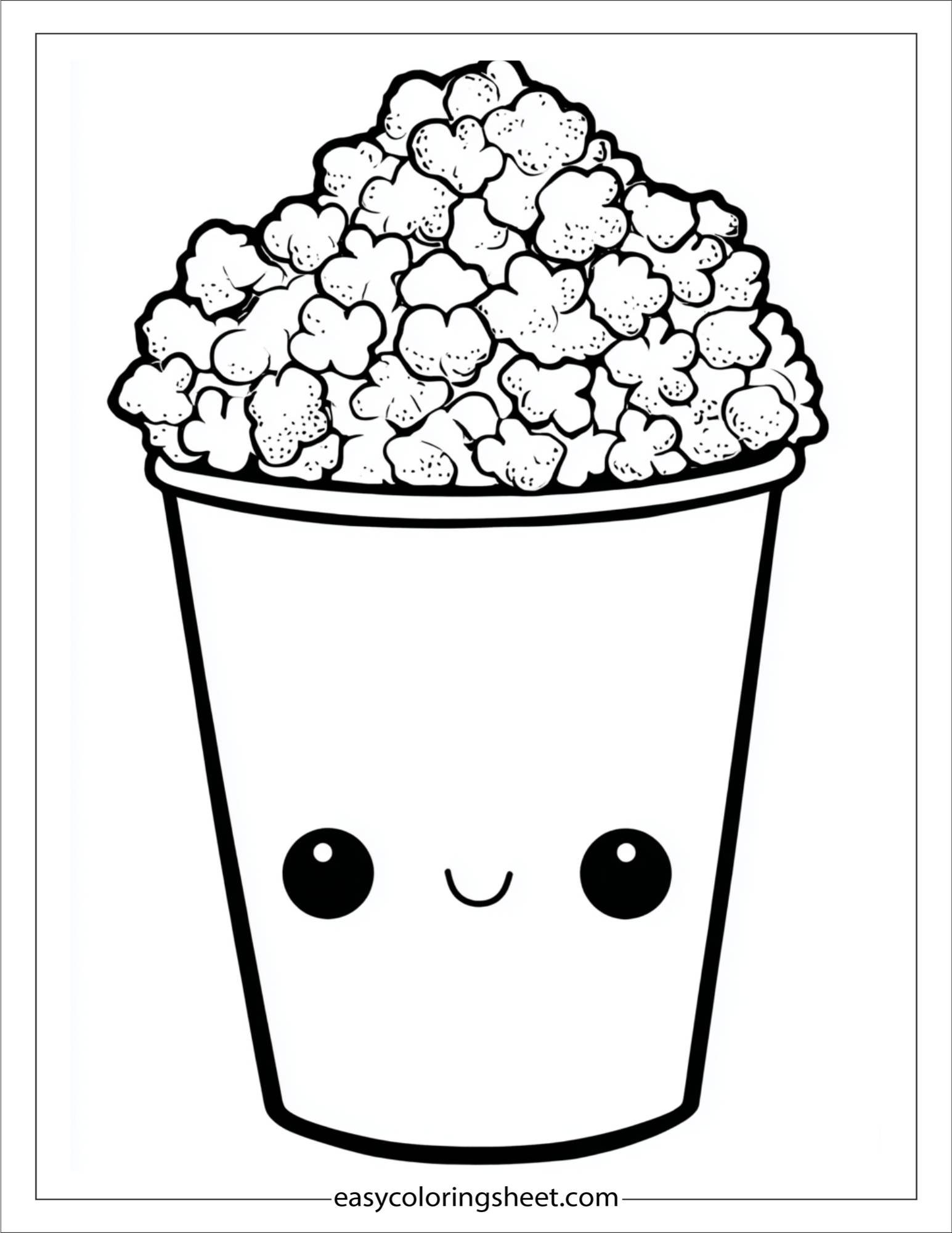 Popcorn in Bucket