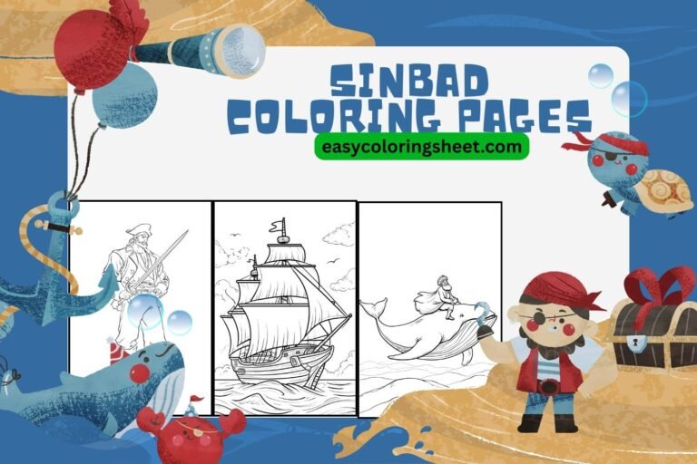 Sinbad coloring pages