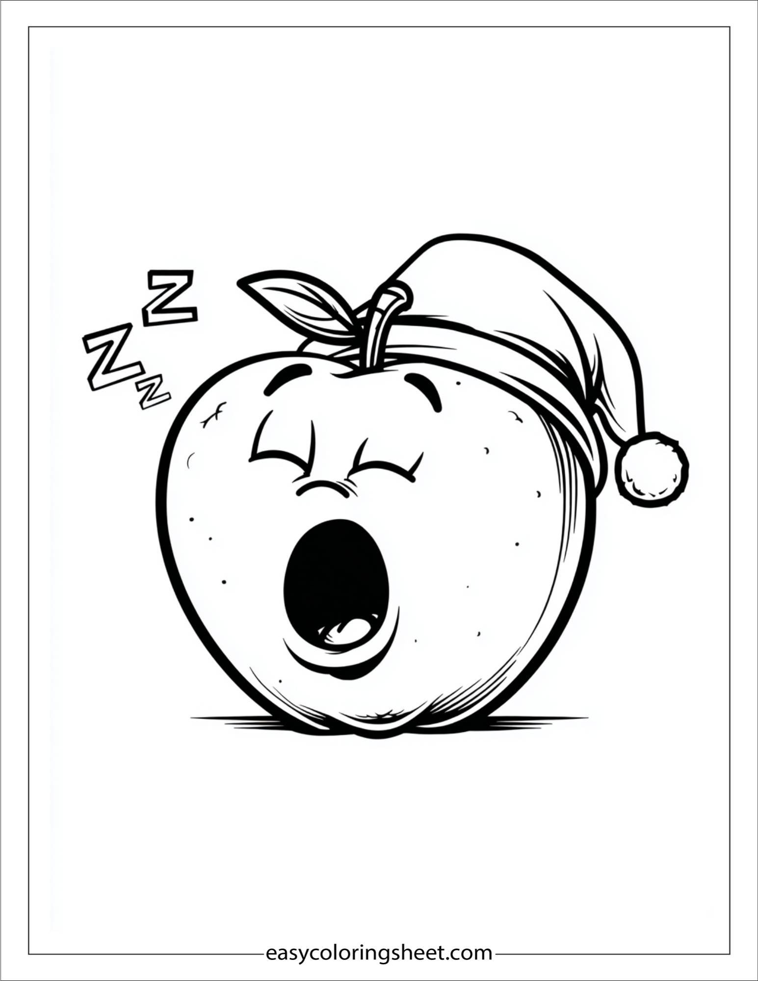 Sleepy Apple