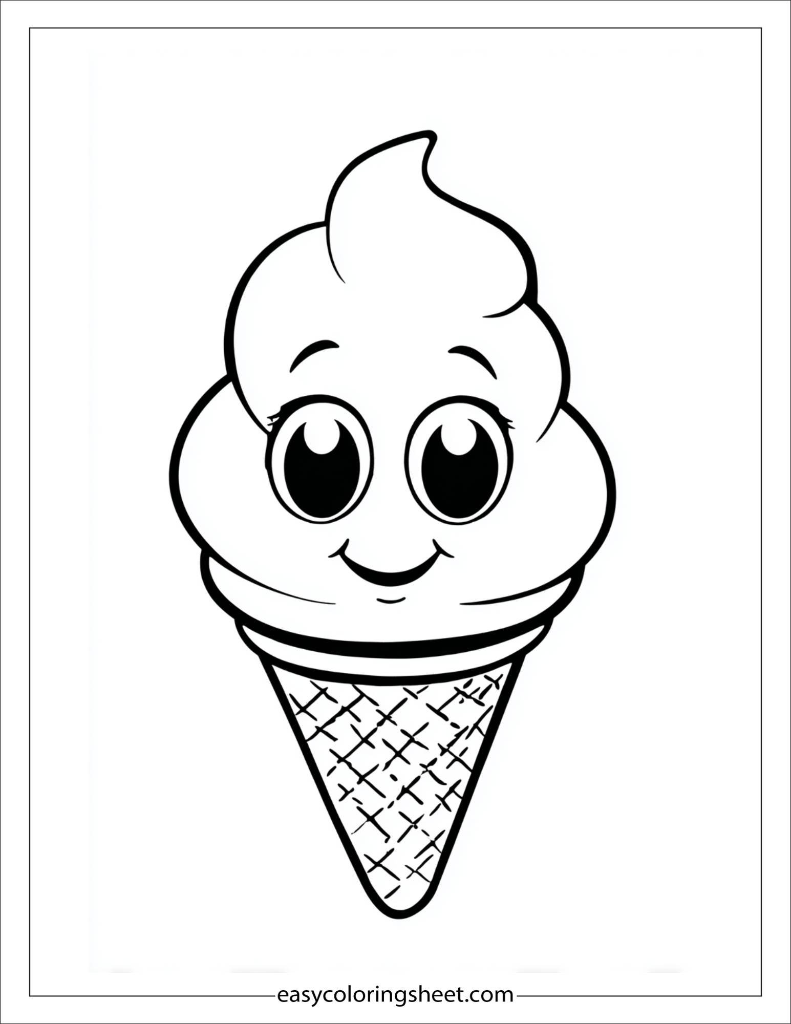 Smiling Ice Cream
