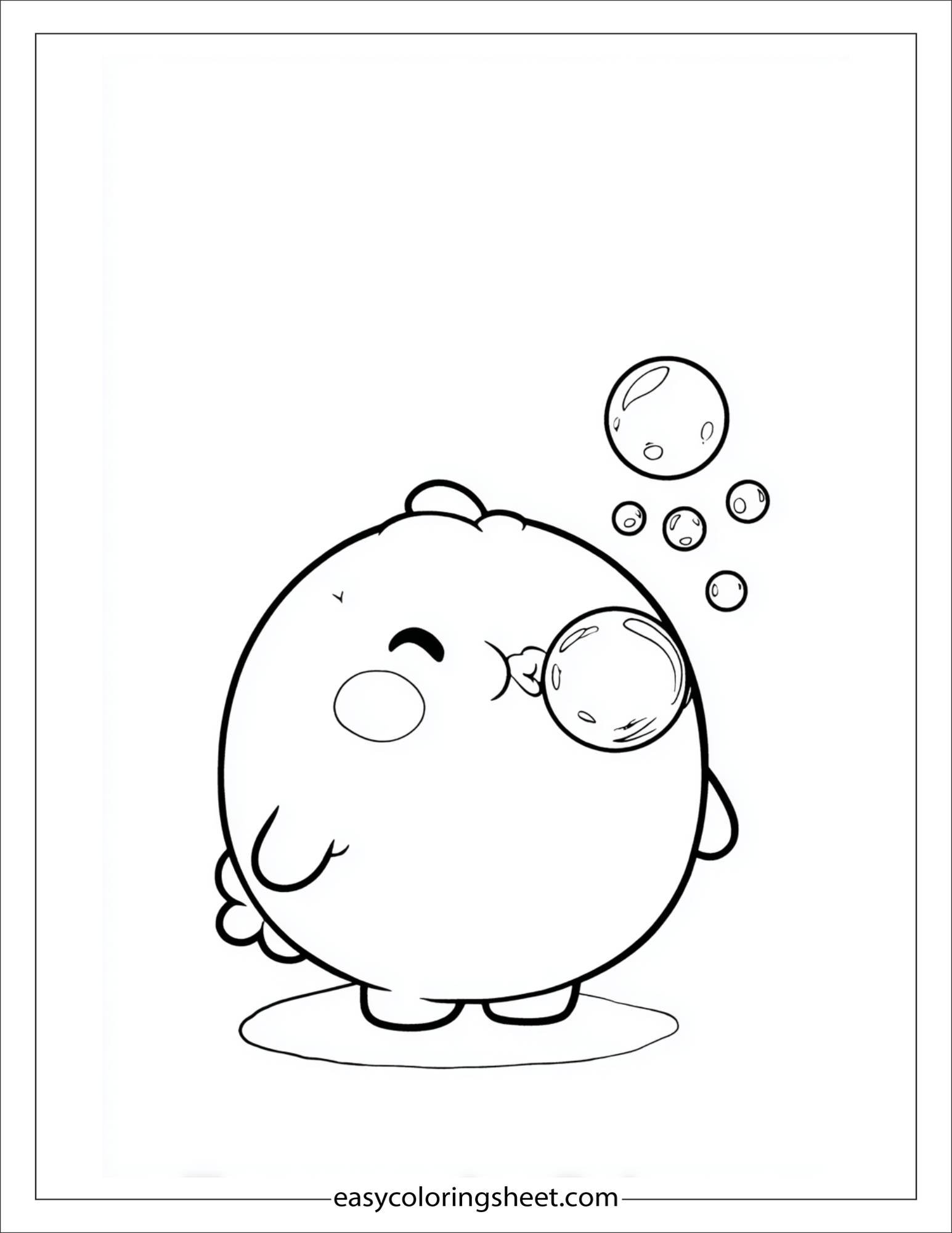 Squishmallow Blowing Bubbles