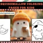Squishmallow coloring pages for kids