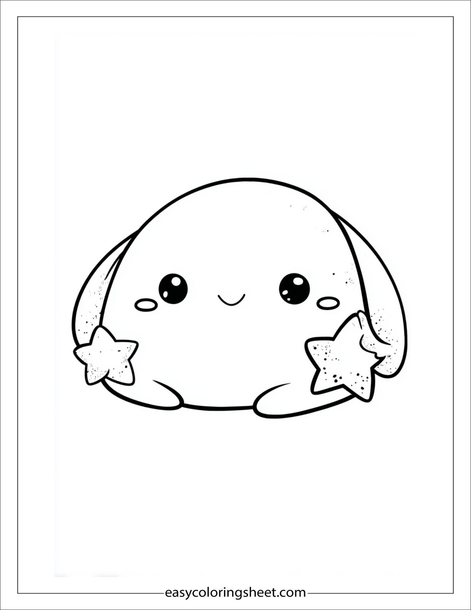 Squishmallow holding stars