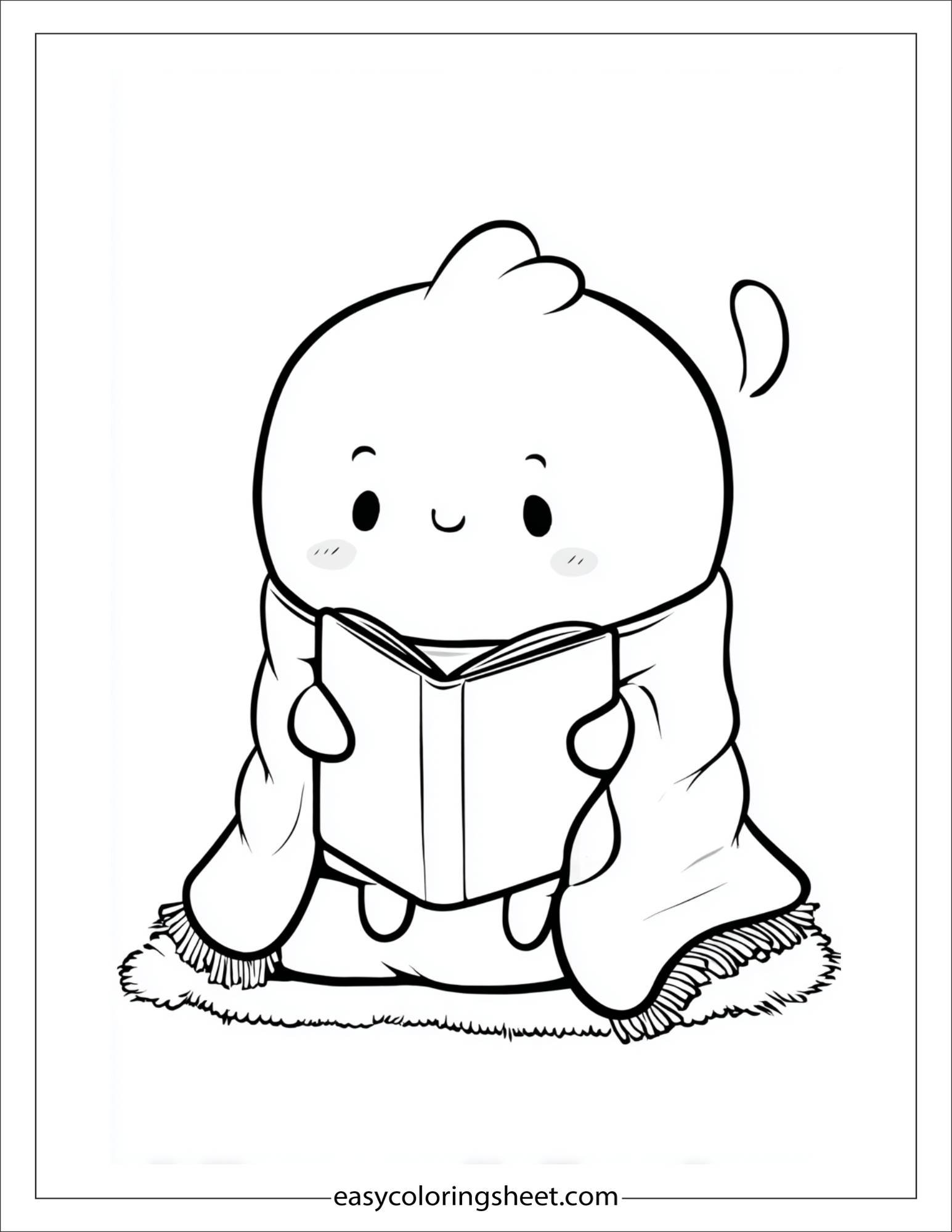 Squishmallow reading book