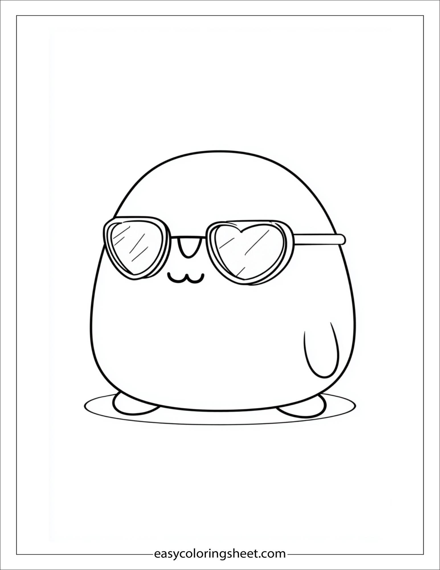 Squishmallow with Sunglasses