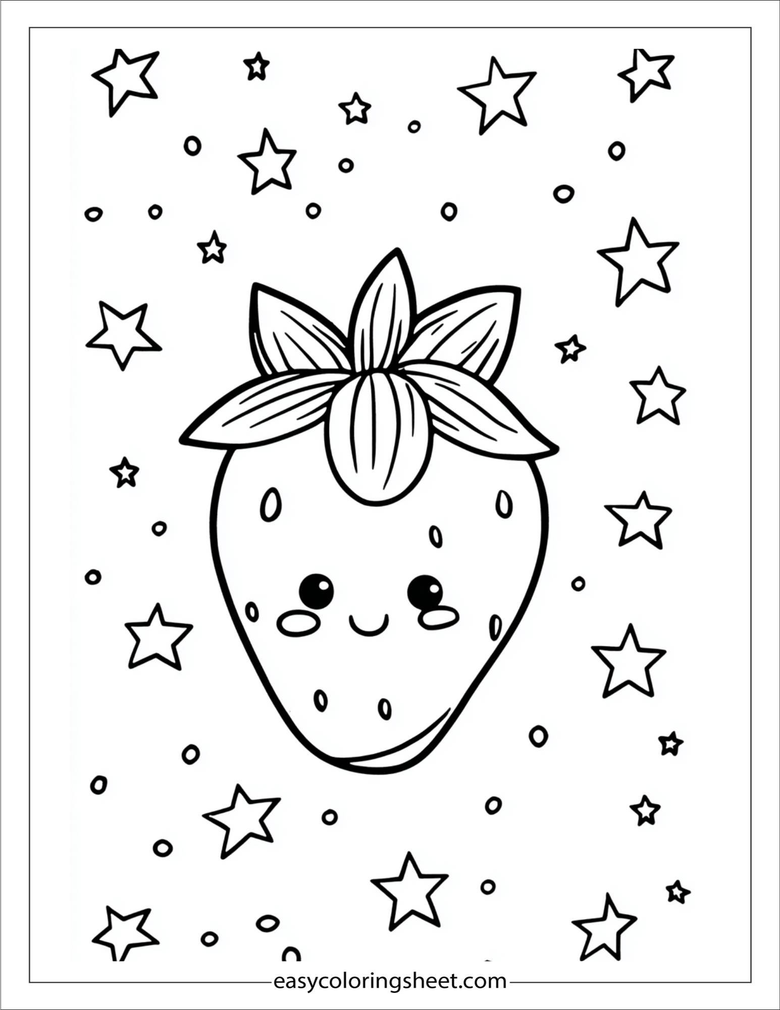 Strawberry and Stars