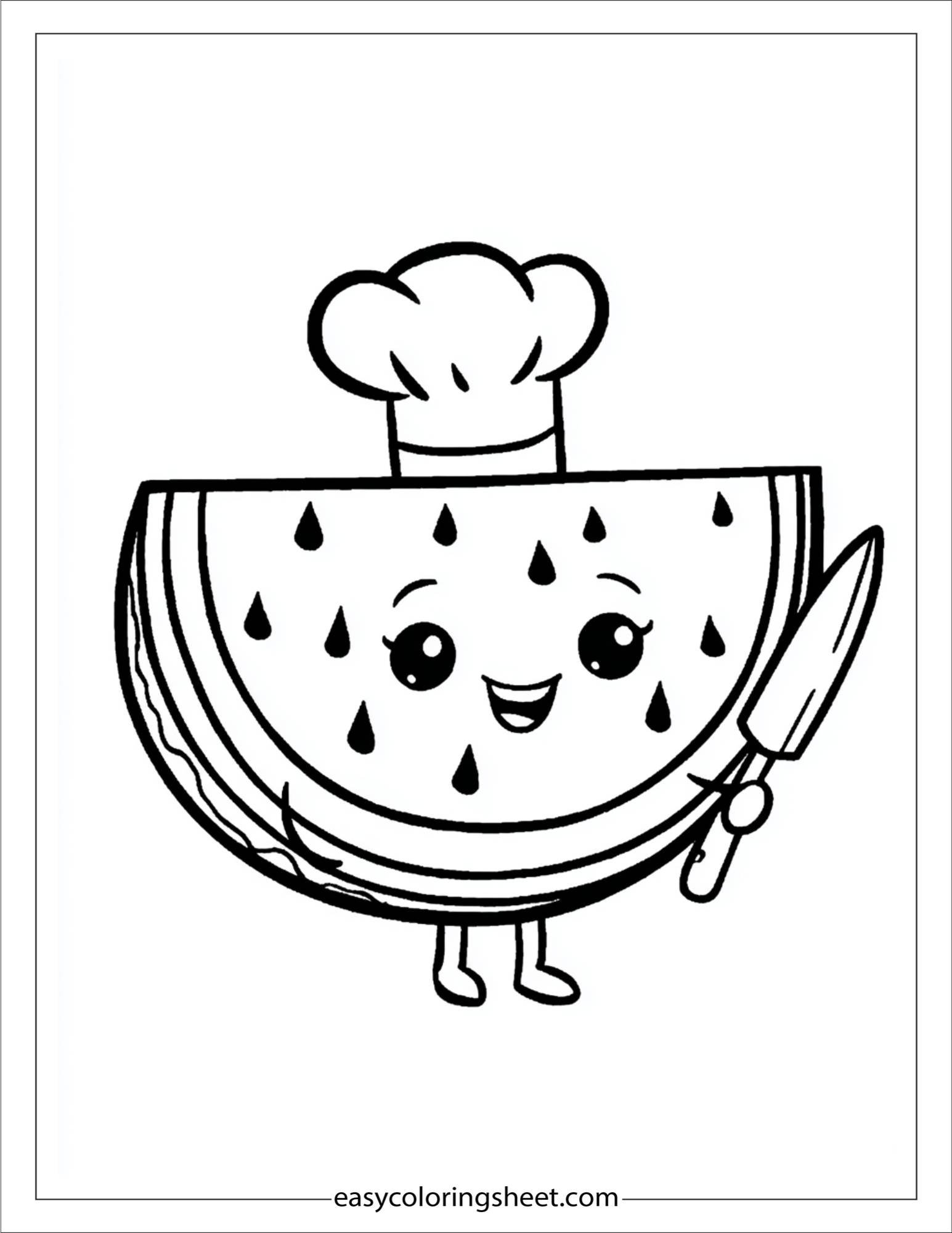 Watermelon baking cookies