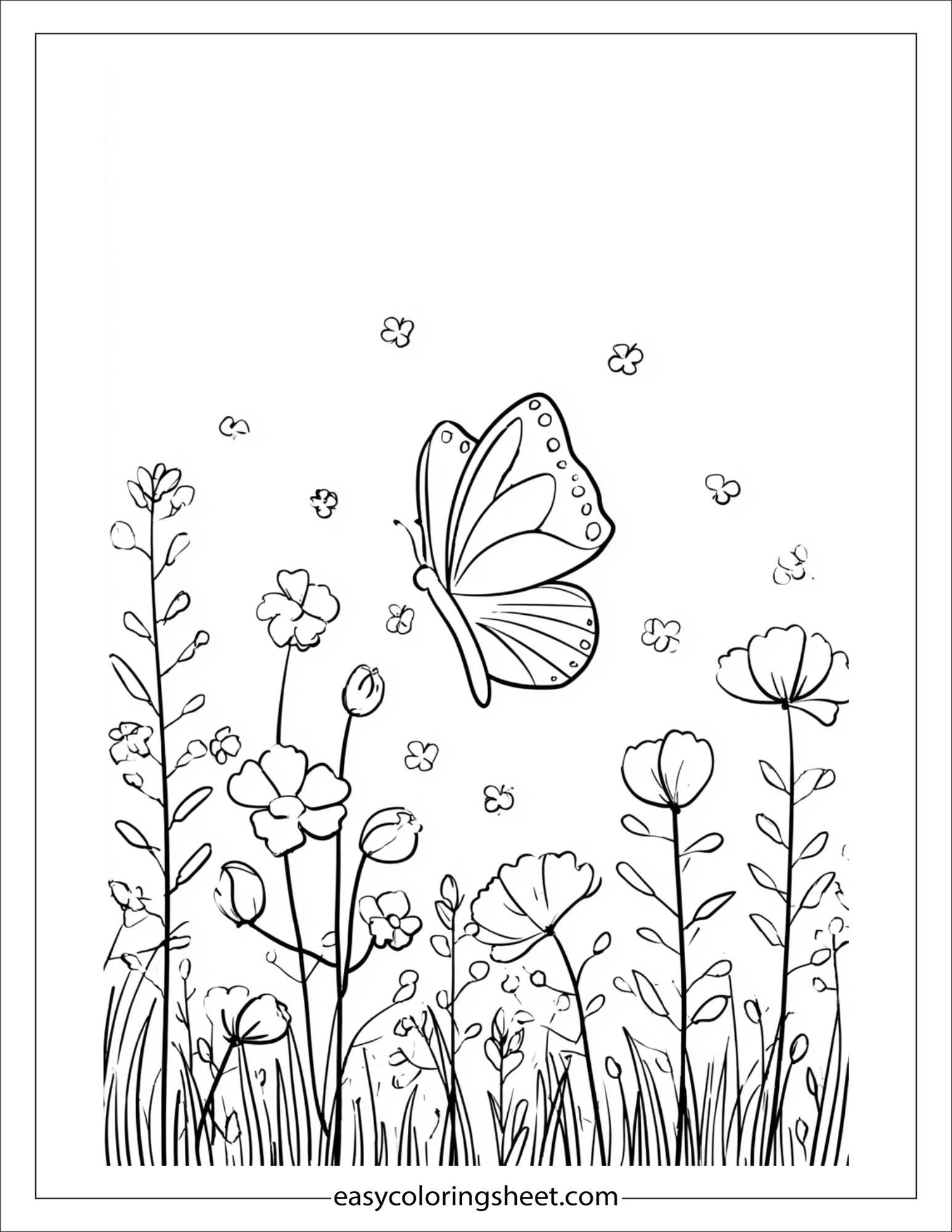 april butterfly garden
