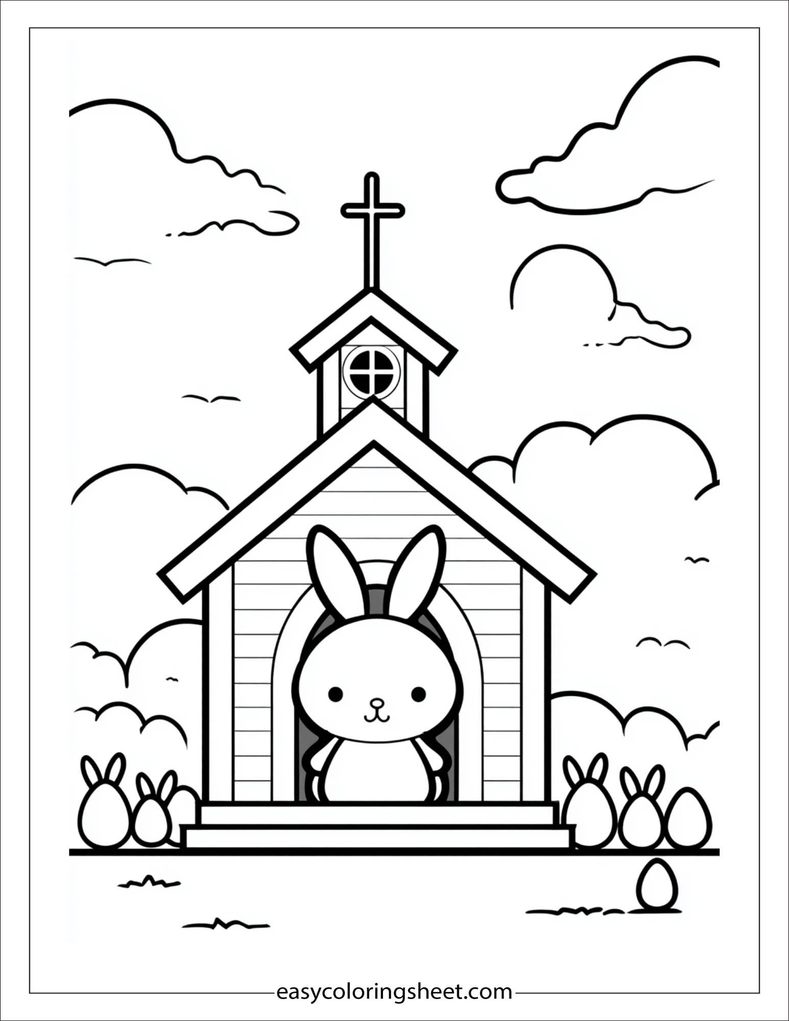 april church service