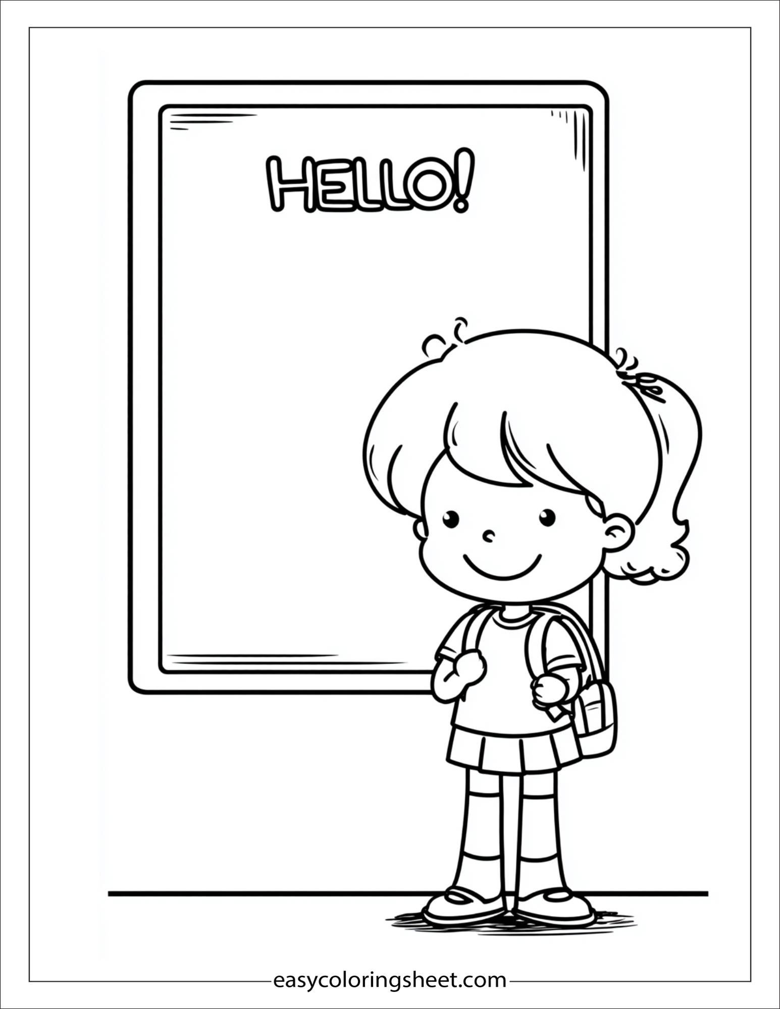 august classroom welcome board
