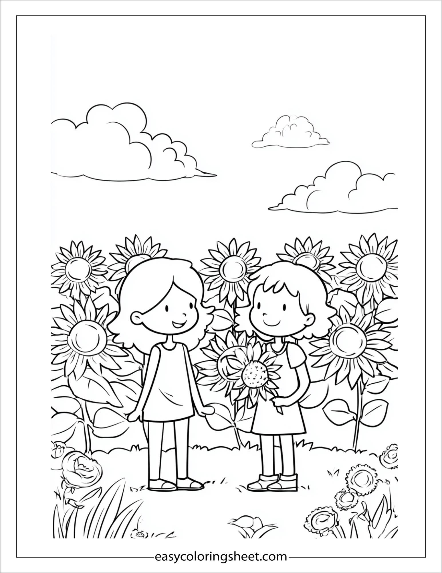 august sunflower field visit
