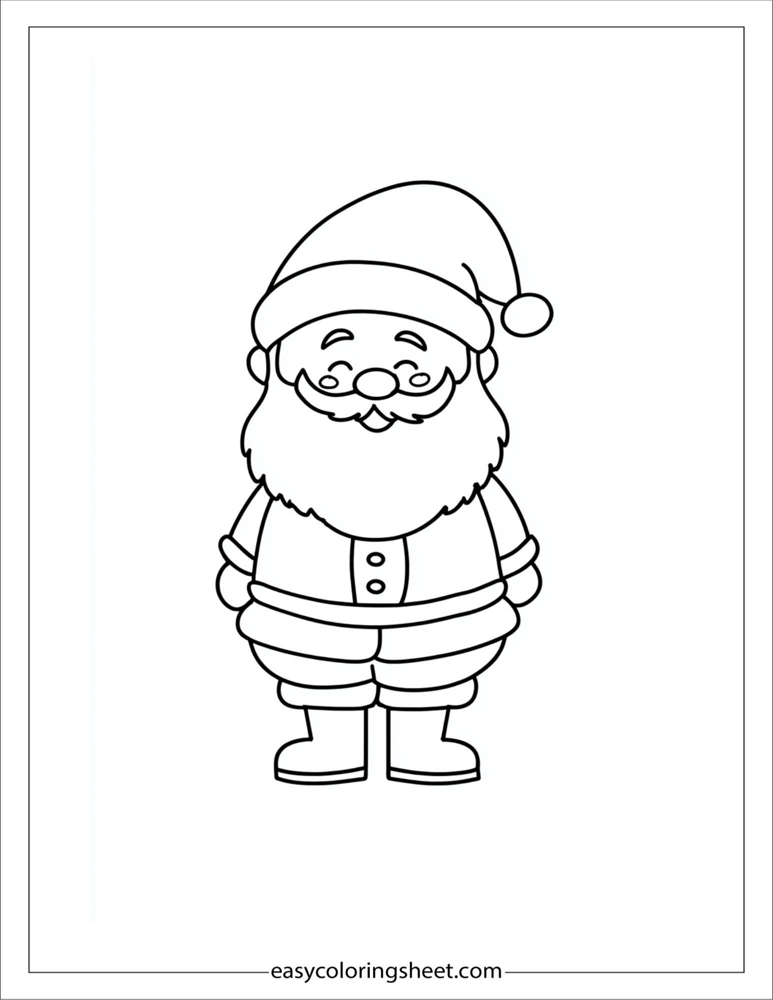 december santa claus visit