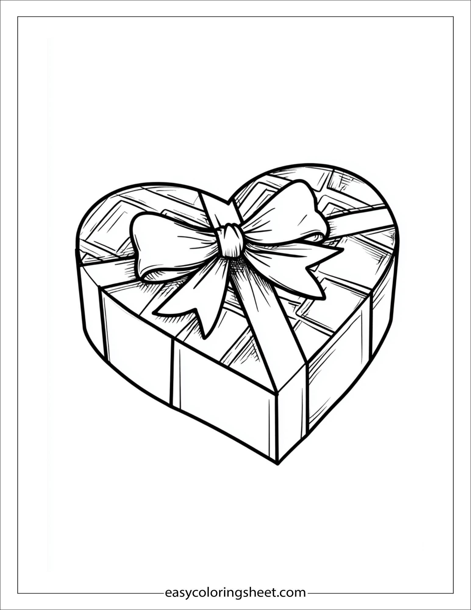 february chocolate box