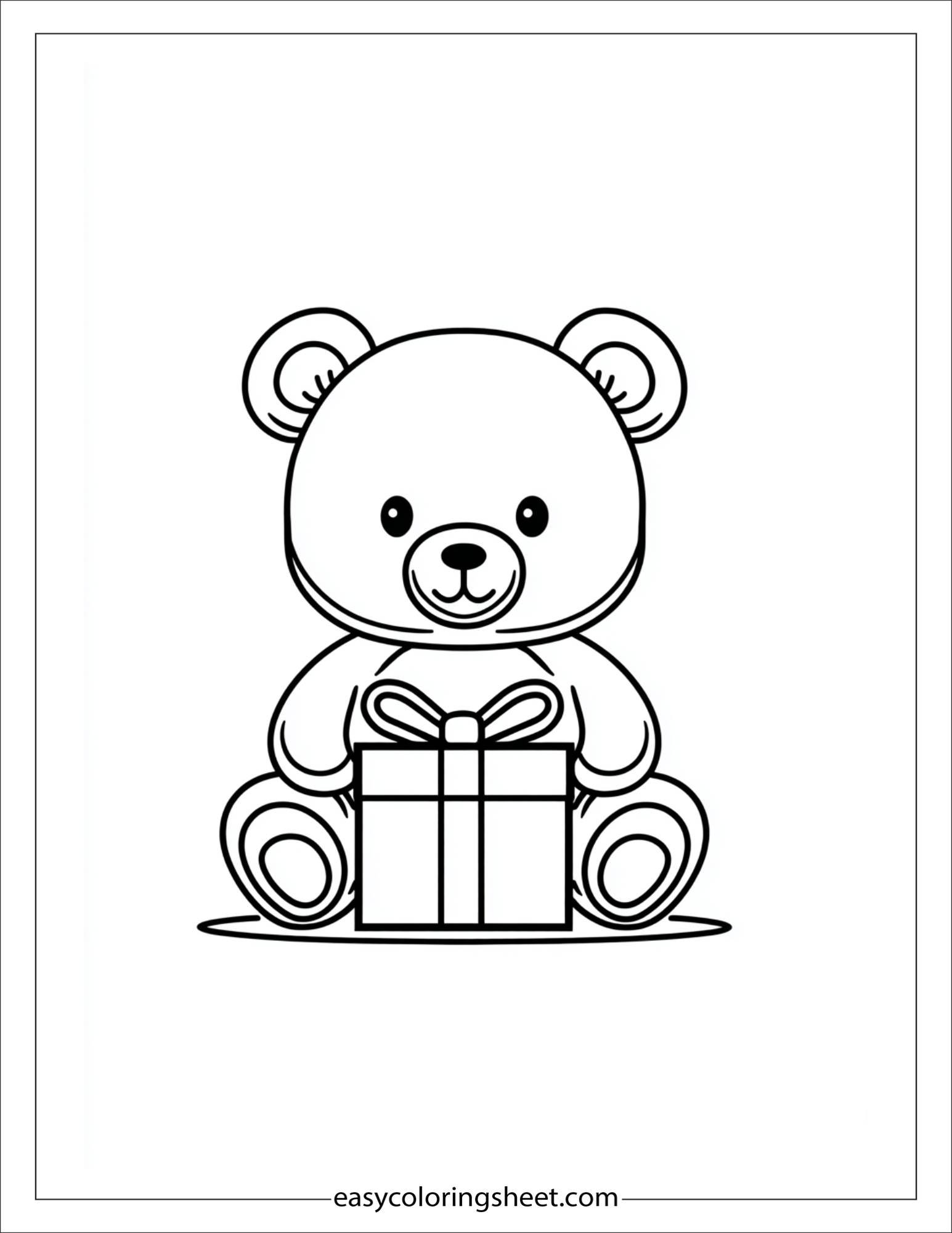 february teddy gift