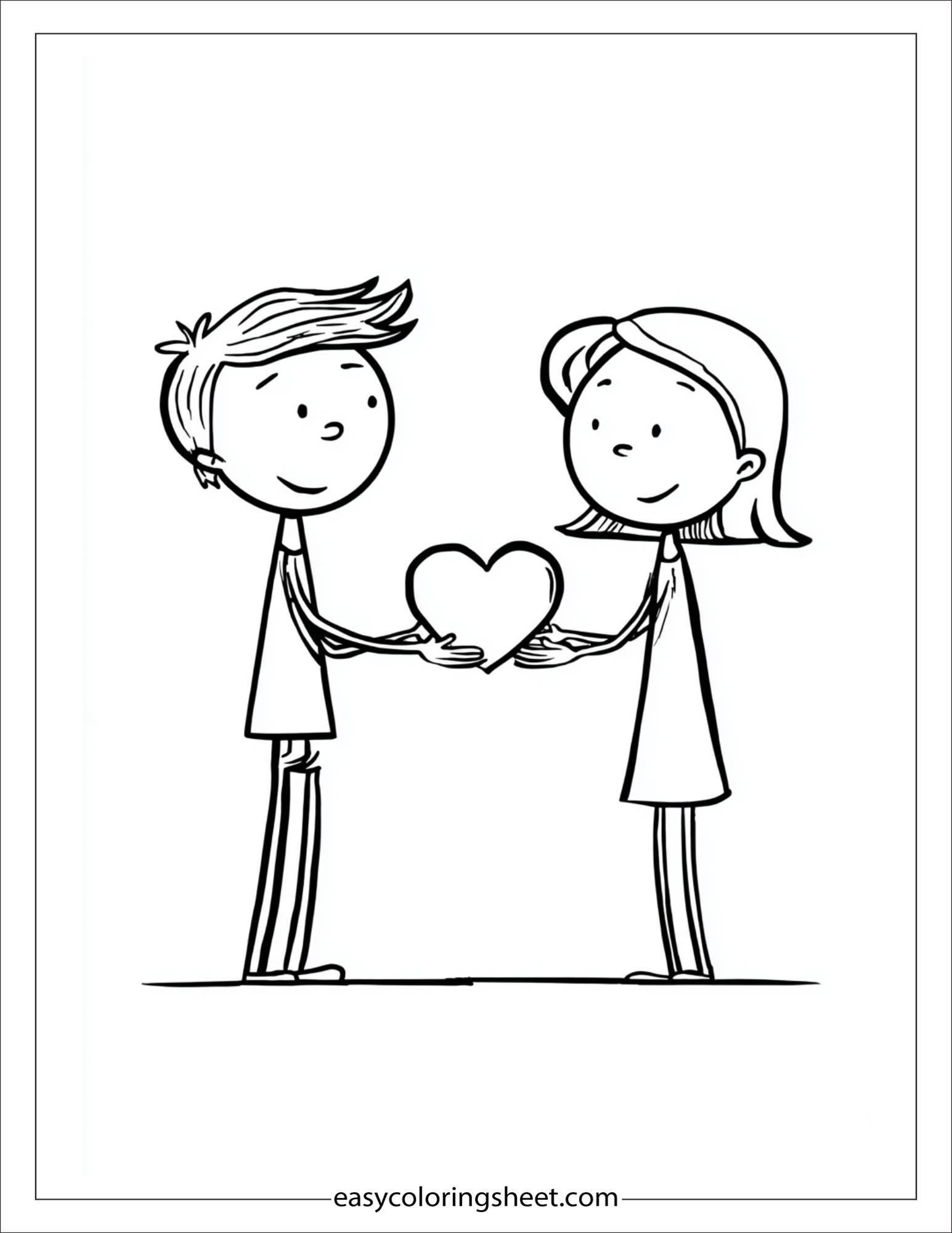 february valentine hearts