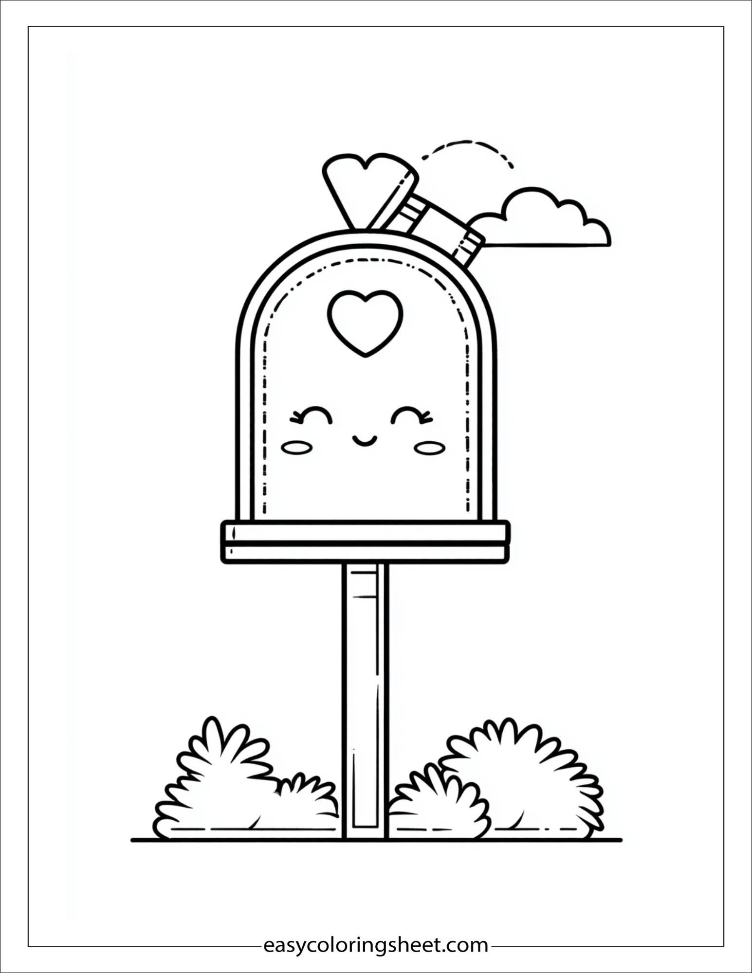 february valentines mailbox