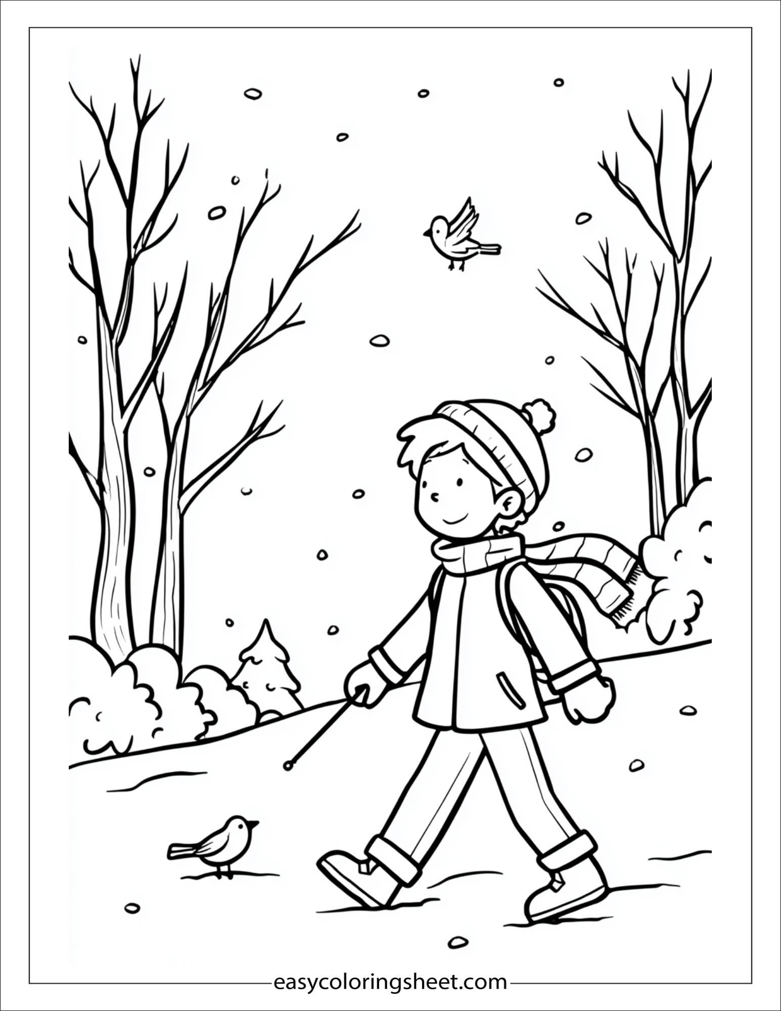february winter walk