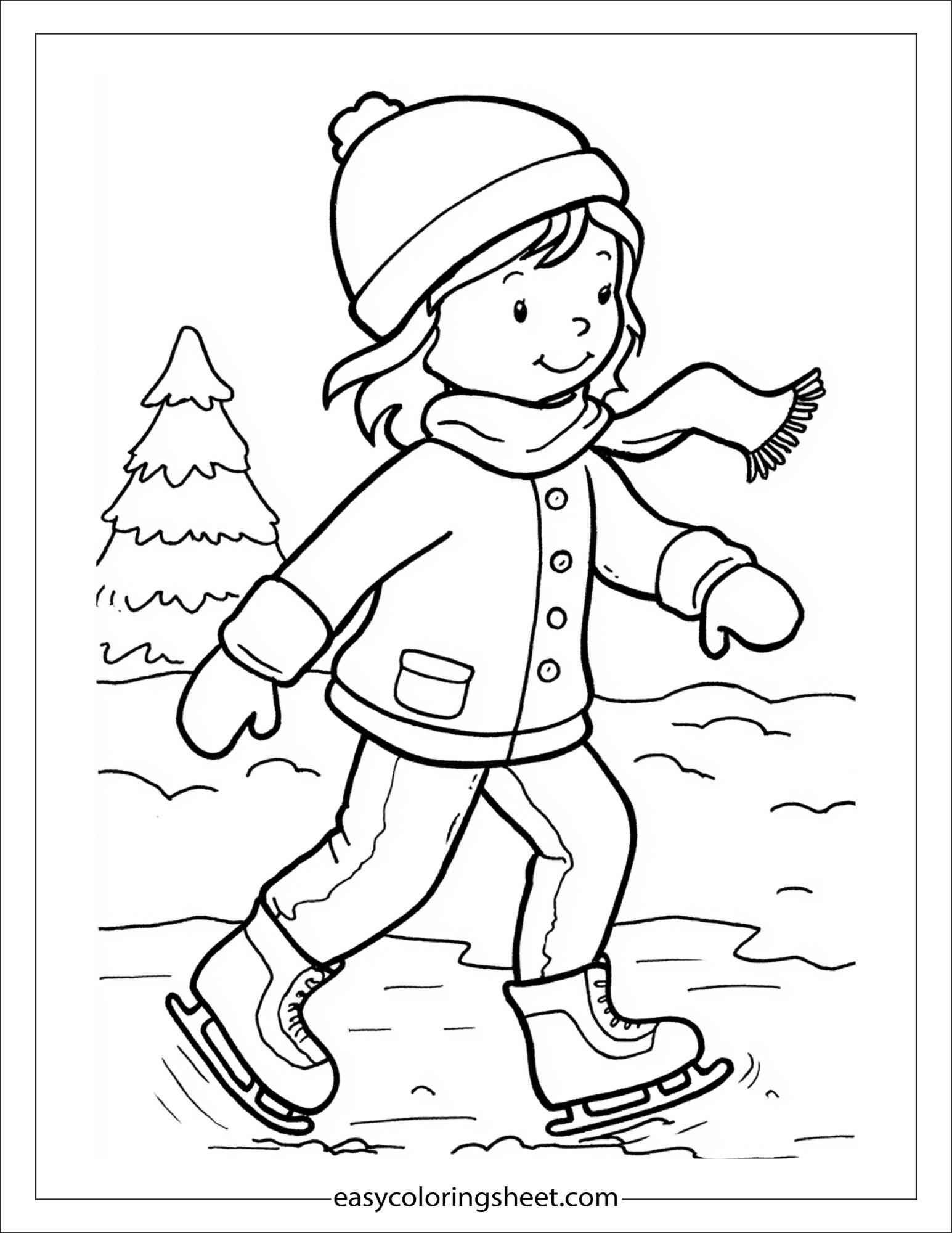 january ice skating
