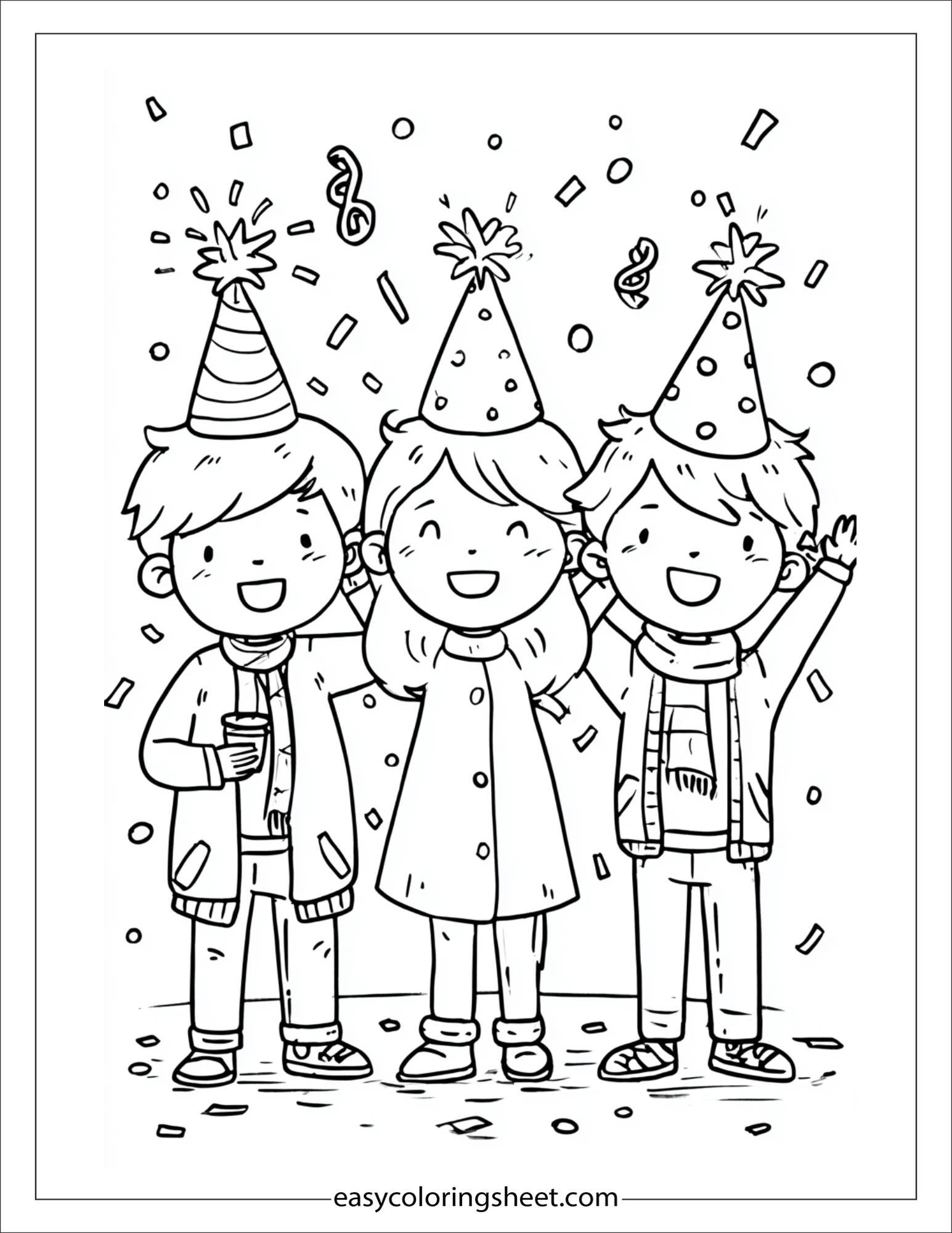 january new year celebration
