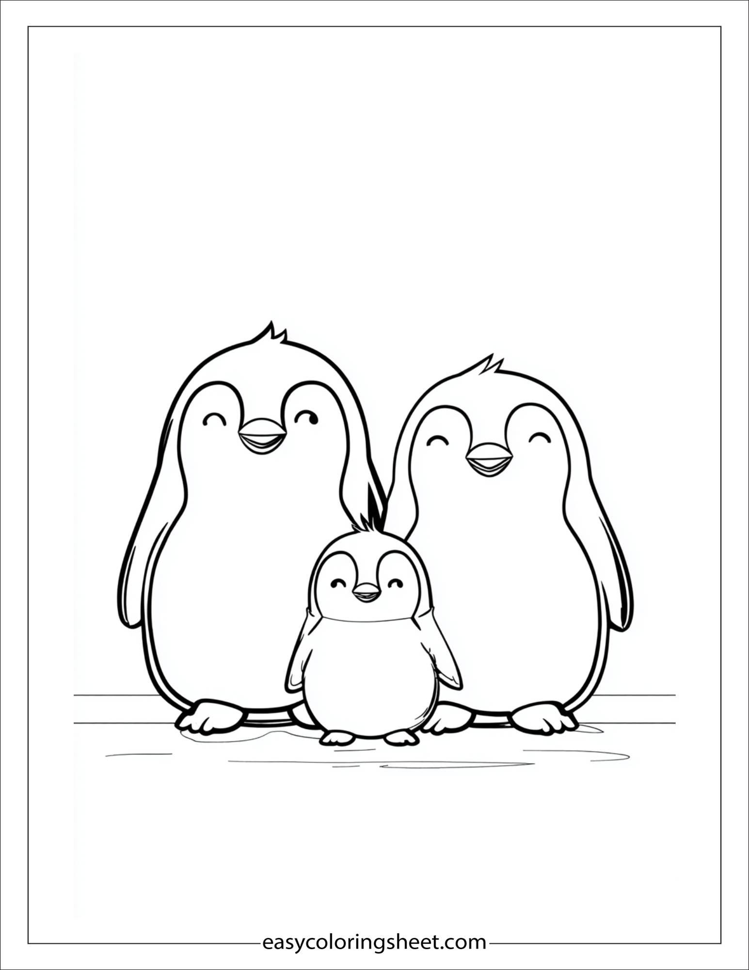 january penguin walk