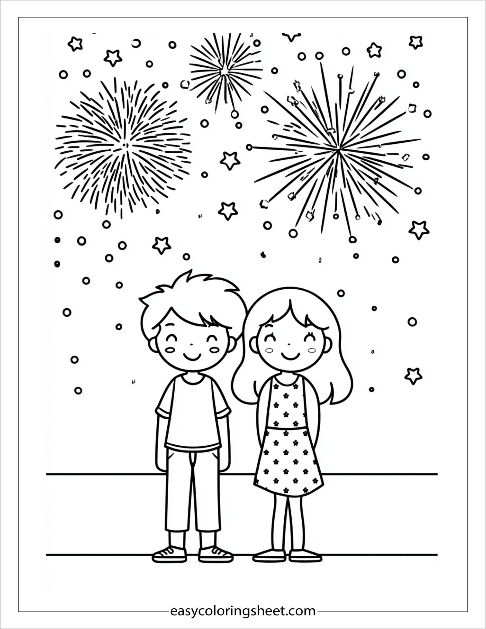 july fireworks night