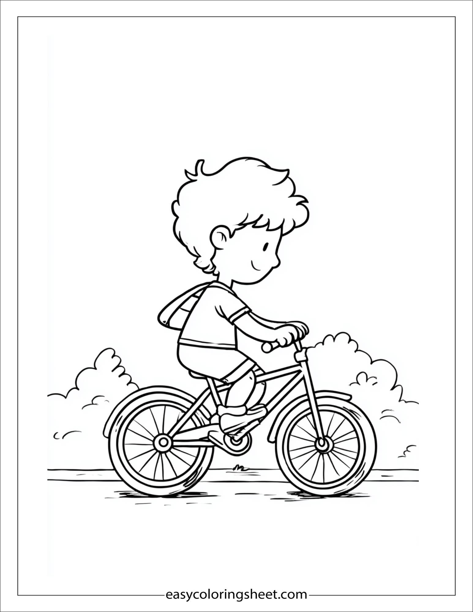 july kids bicycle parade