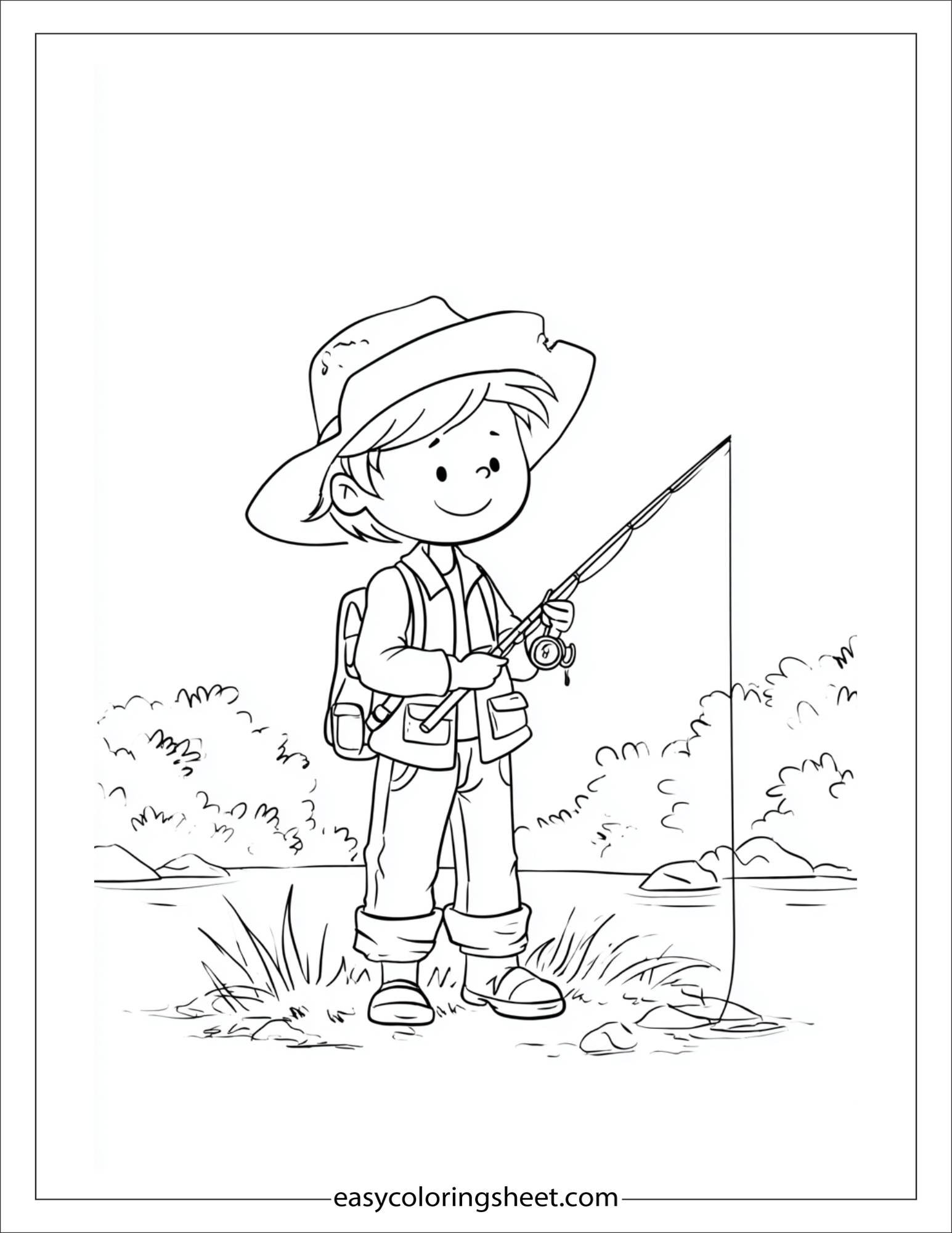 july kids fishing trip