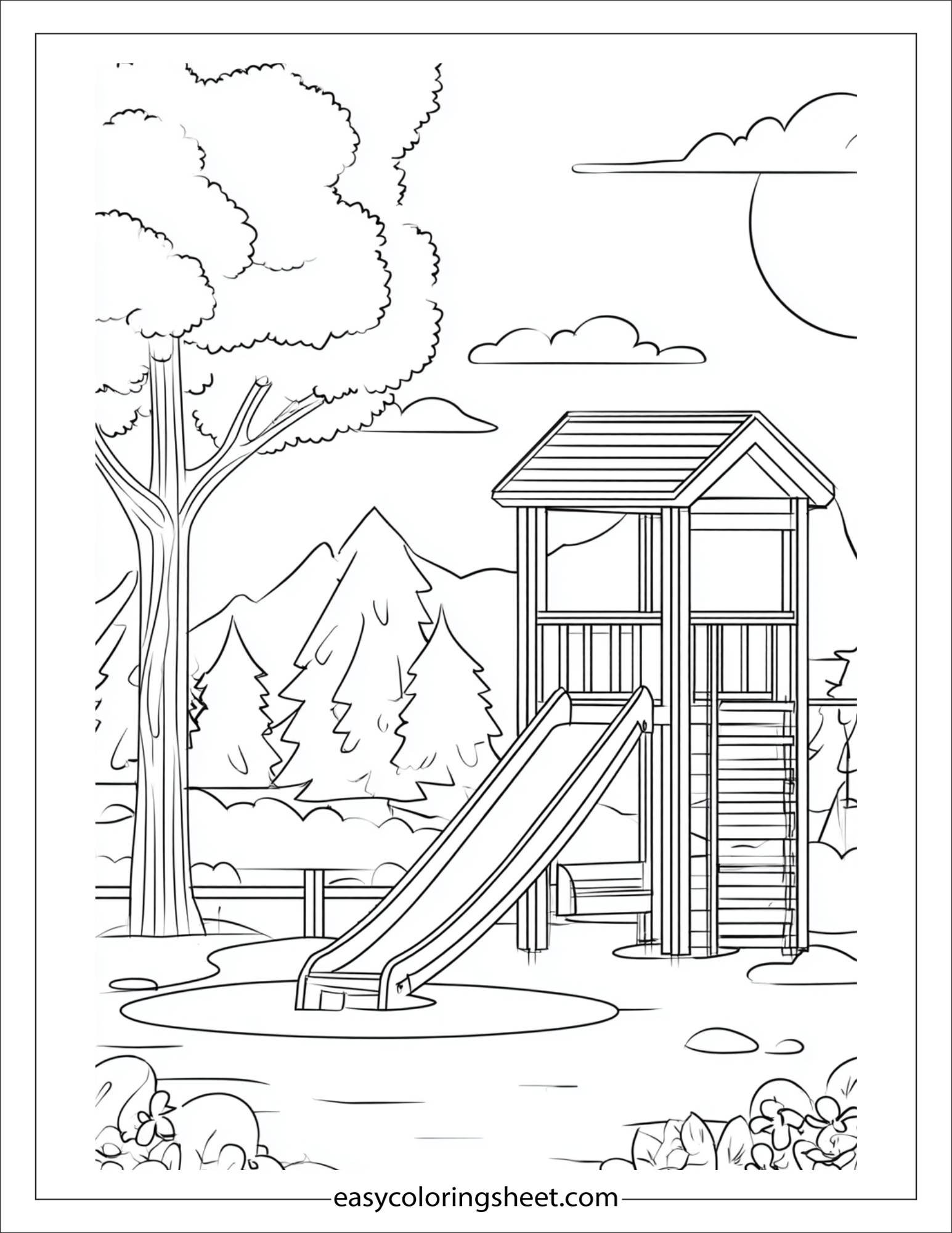 july summer playground day