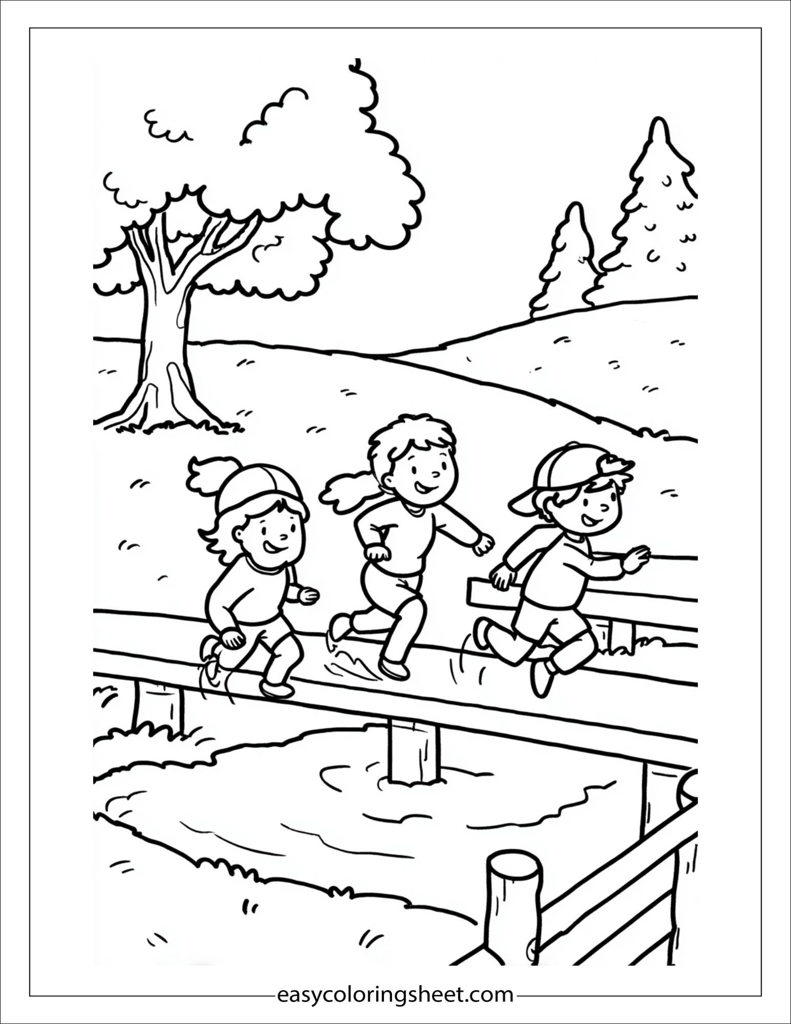 june backyard obstacle race