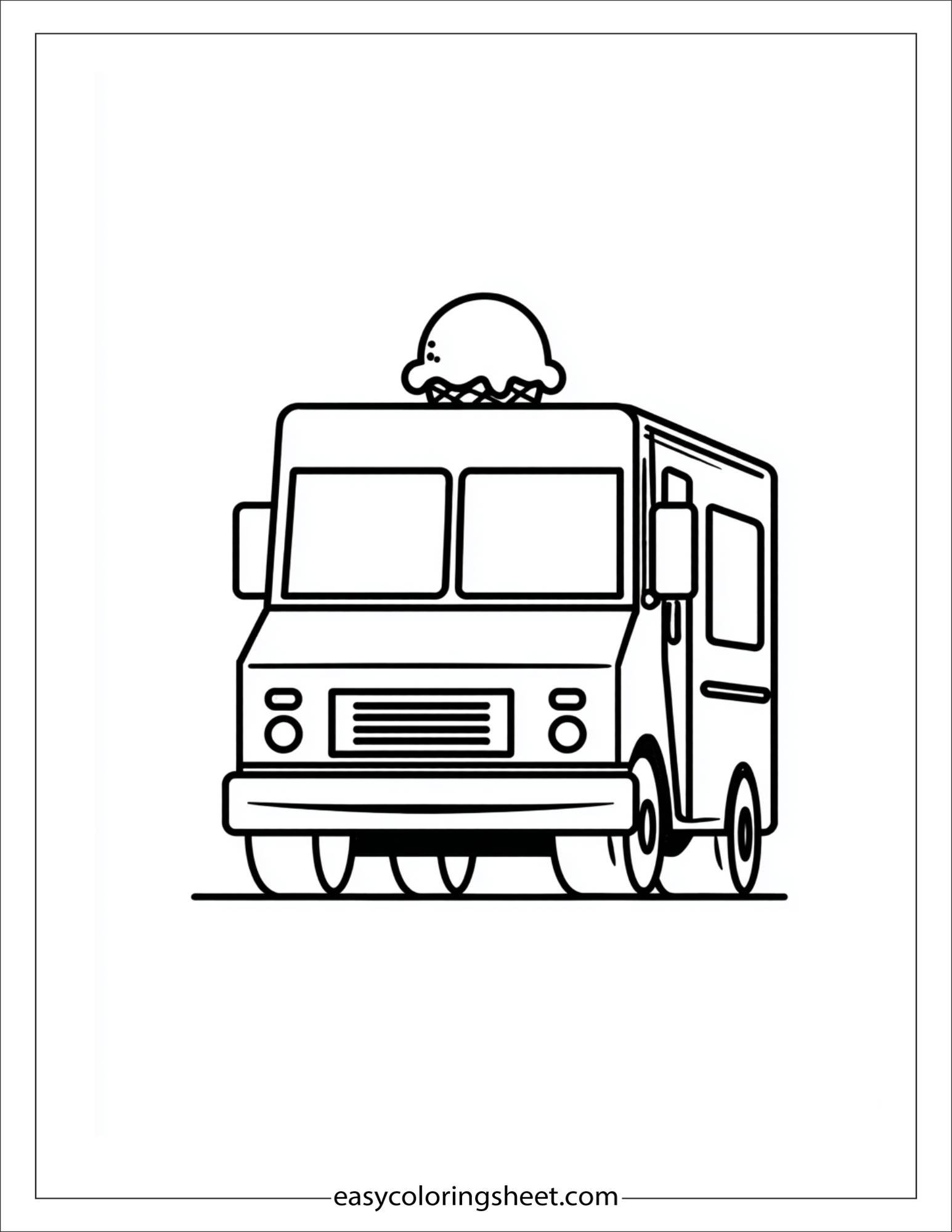 june ice cream truck visit